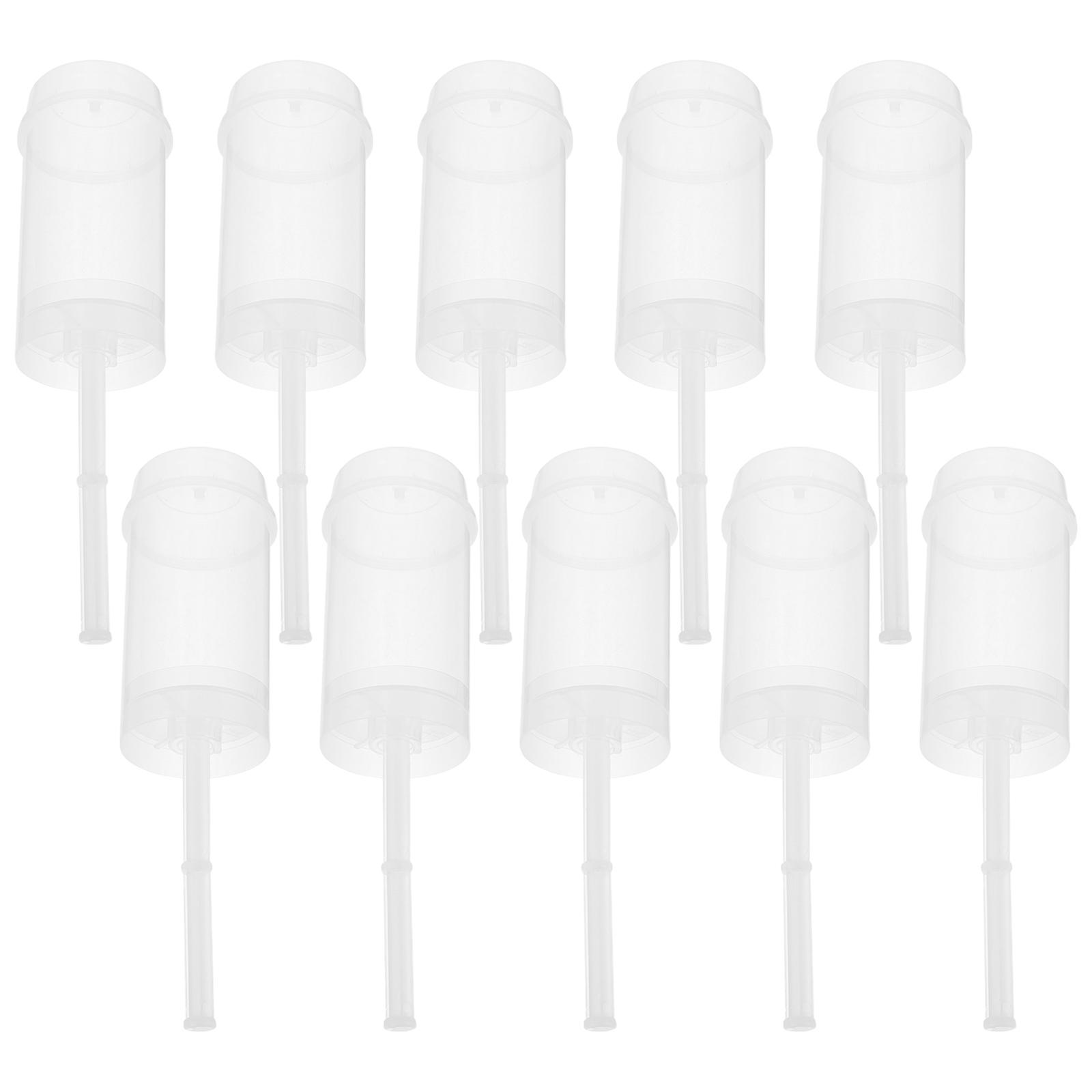 50pcs Transparent Push Cake Containers for Cake Decoration Reusable PP