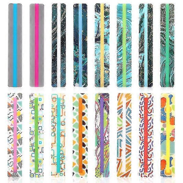 32 Pcs Guided Reading Strips, Dyslexia Reading Strips, Bookmarks for Dyslexia Reading