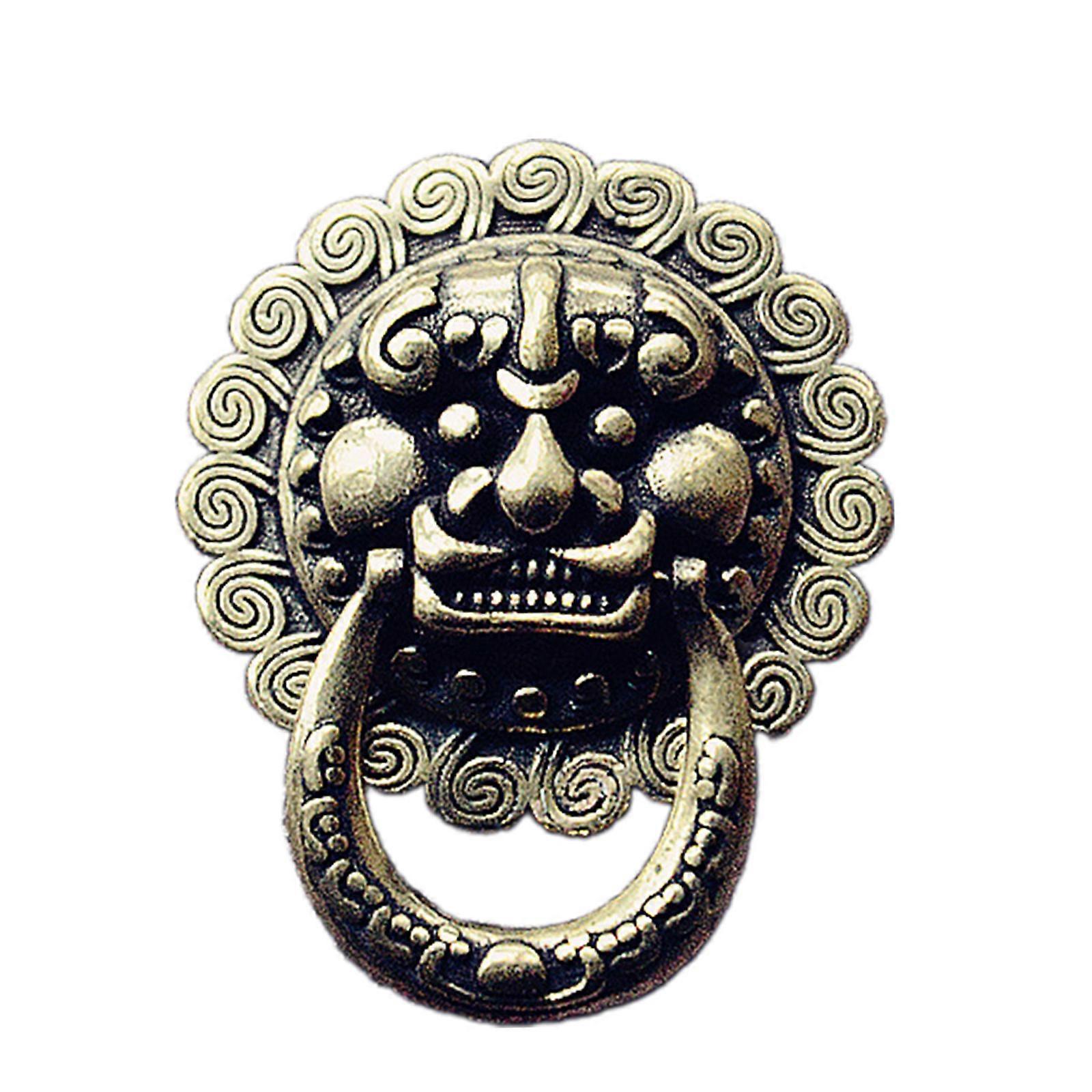 Distressed Brass Buckle Hardware For Leather Crafting Retro Design Clothing Fastener Component Multicolor