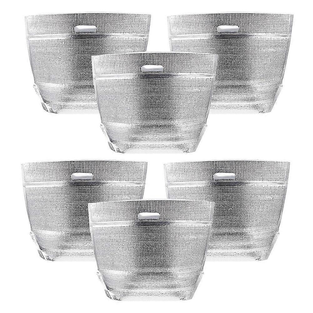 6PCS Reusable Insulated Bags Thermal Liners for Food Bag Insulation Lining Package Drink Carrier Tote Pouch