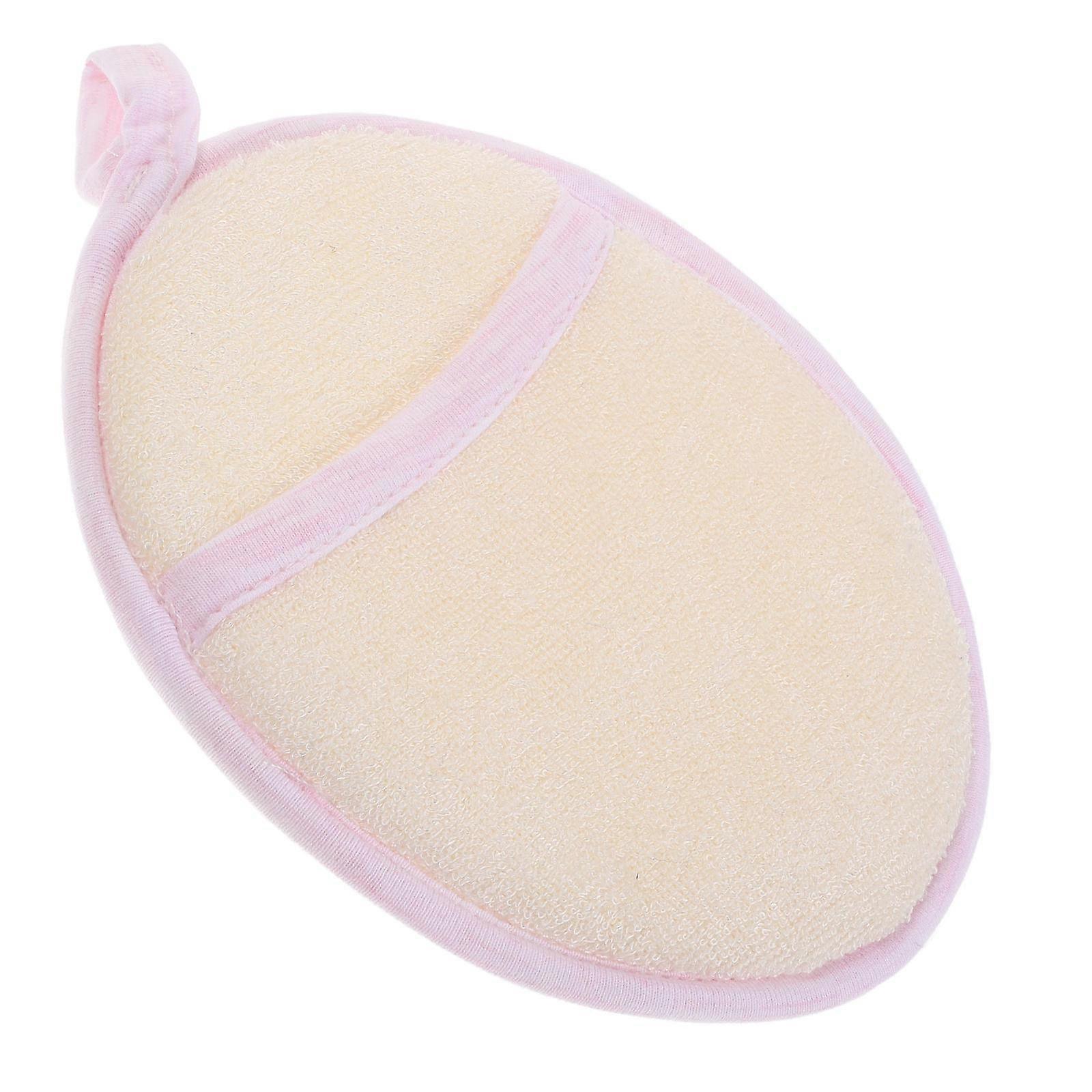 Reusable Baby Bath Sponge Soft Bamboo Fiber For Newborns And Toddlers Gentle Bathing Cloth High Absorbency 1Set