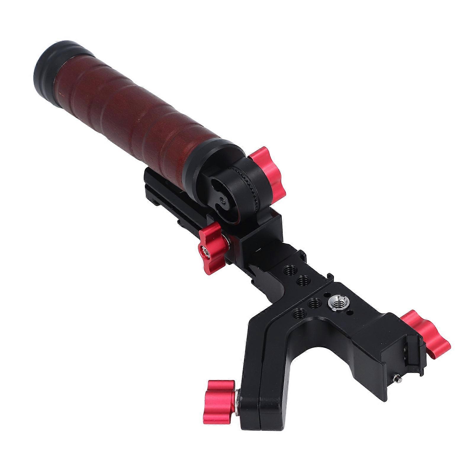 Stabilizer Sling Handle Grip Aluminum Alloy Wooden Foldable Adjustable Anti Slip Handheld Camera Stabilizer Grip for RS3 Pro RS3 RS3 Mini RS2