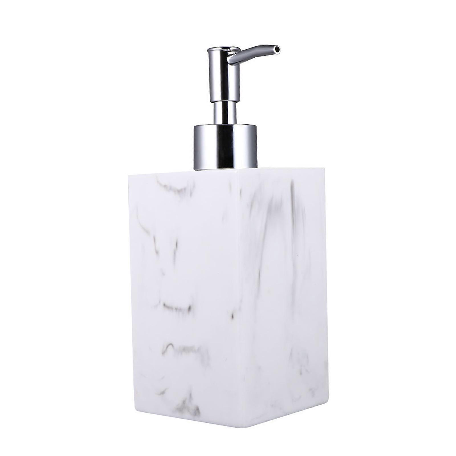 1 Set Soap Dispenser Resin Bottle Holder Pump Container
