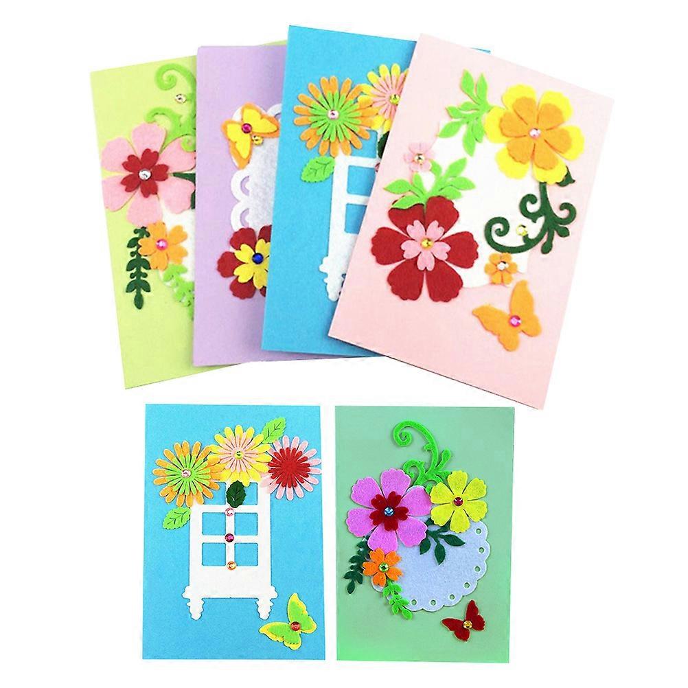 a polished and engaging product description for your **6pcs DIY Greeting Cards Making Kit**:

 

### 🎨 6PCS DIY Greeting Cards Making Kit – Creative