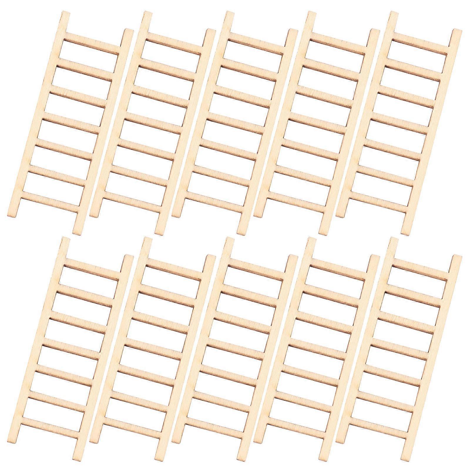 Wooden Staircase Ornaments for Home Decoration Create Beautiful Scenery with Premium Quality 10 Pieces