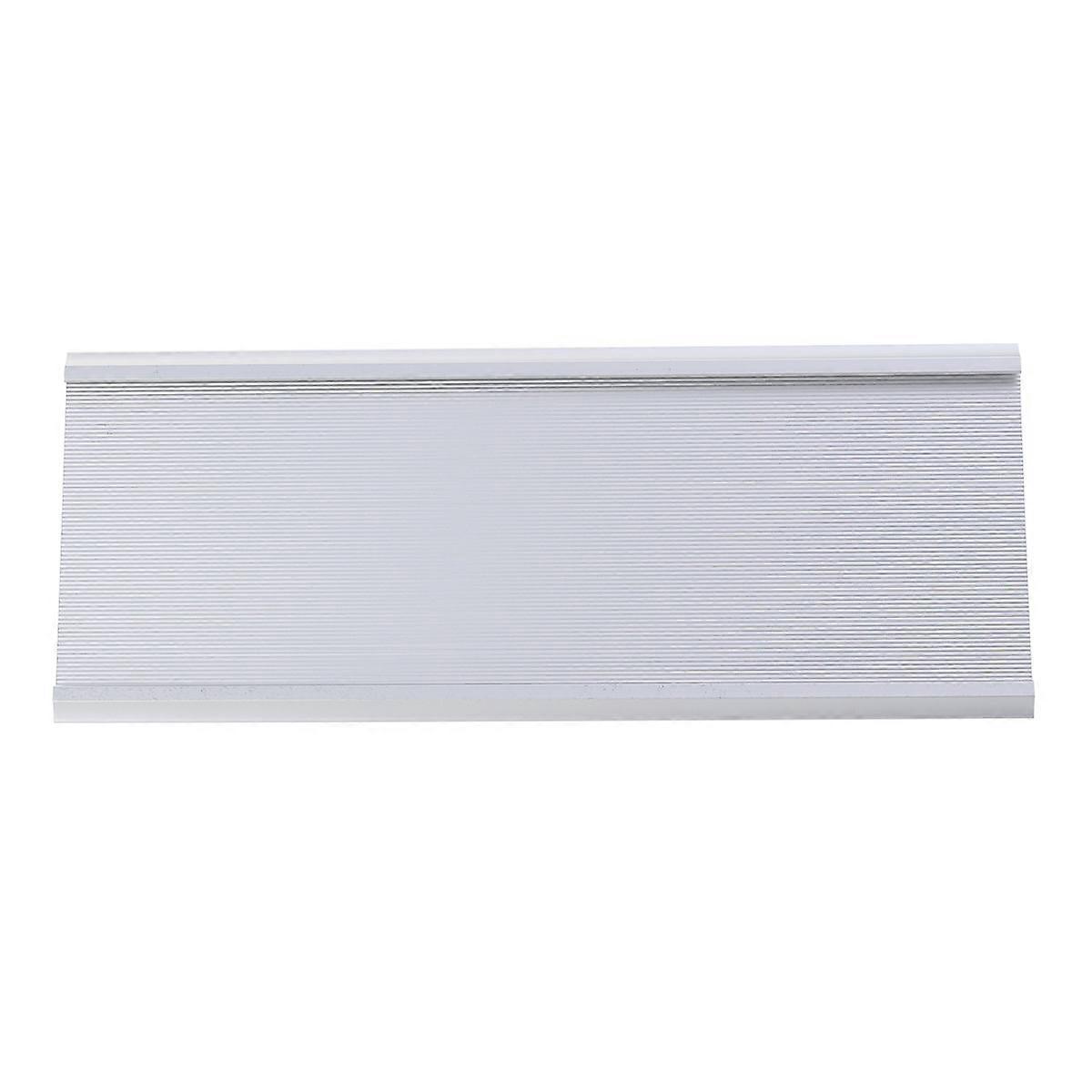 Portable Aluminum Alloy Name Nameplate Business Holder Name Organizer (Silver)