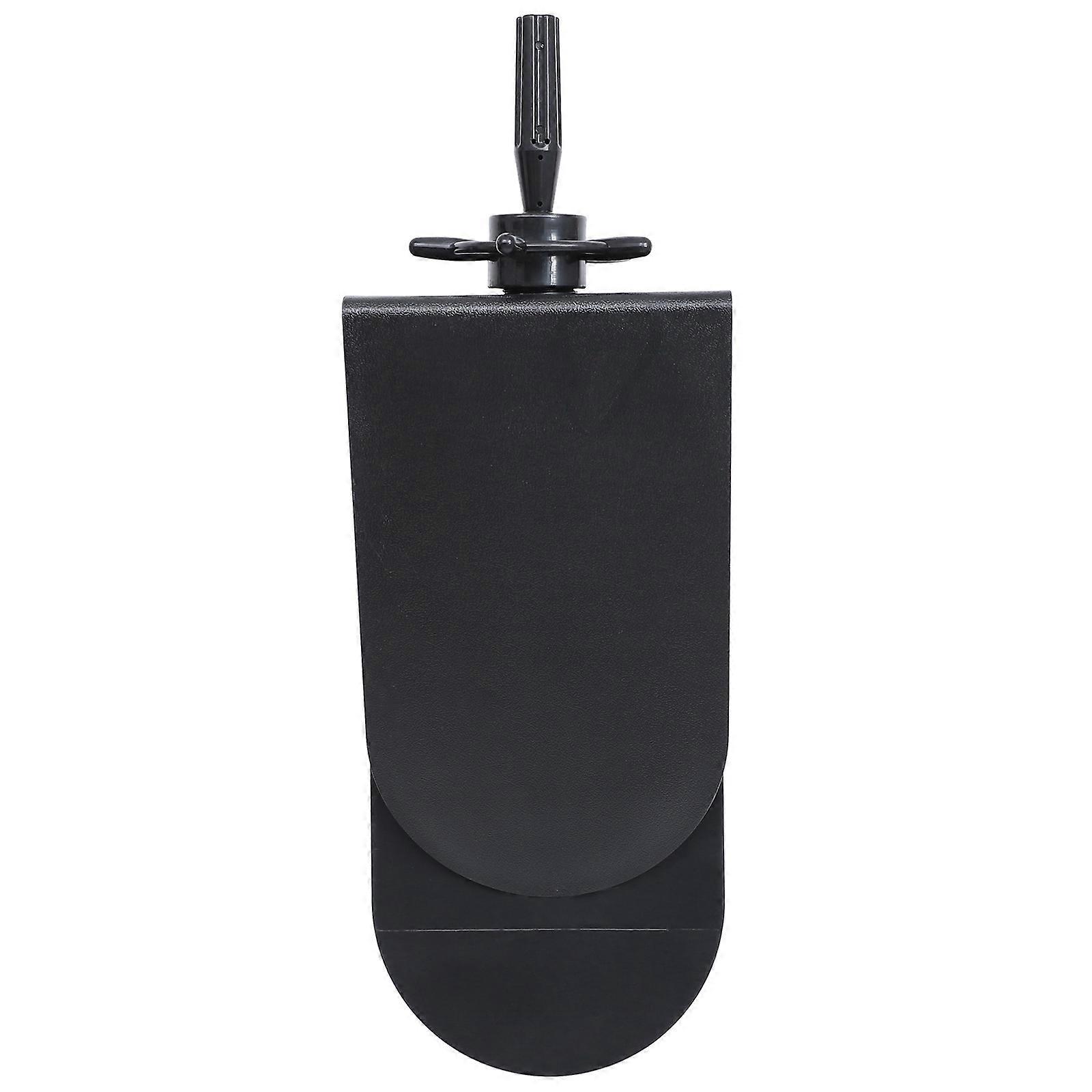 Practical Wig Mannequin Head Stand for Hairdressing Training Black PP Material