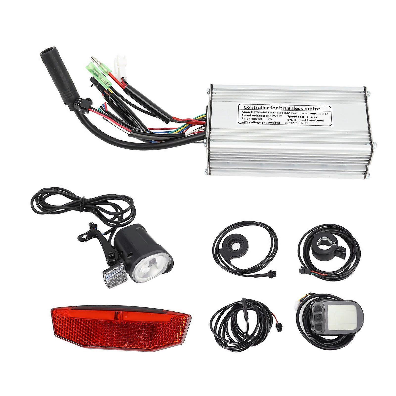 Fahrradmotor-Controller-Kit Wasserdichtes LCD5-Display-Elektrofahrrad-Controller-Kit aus Aluminiumlegierung für die DIY-Konvertierung