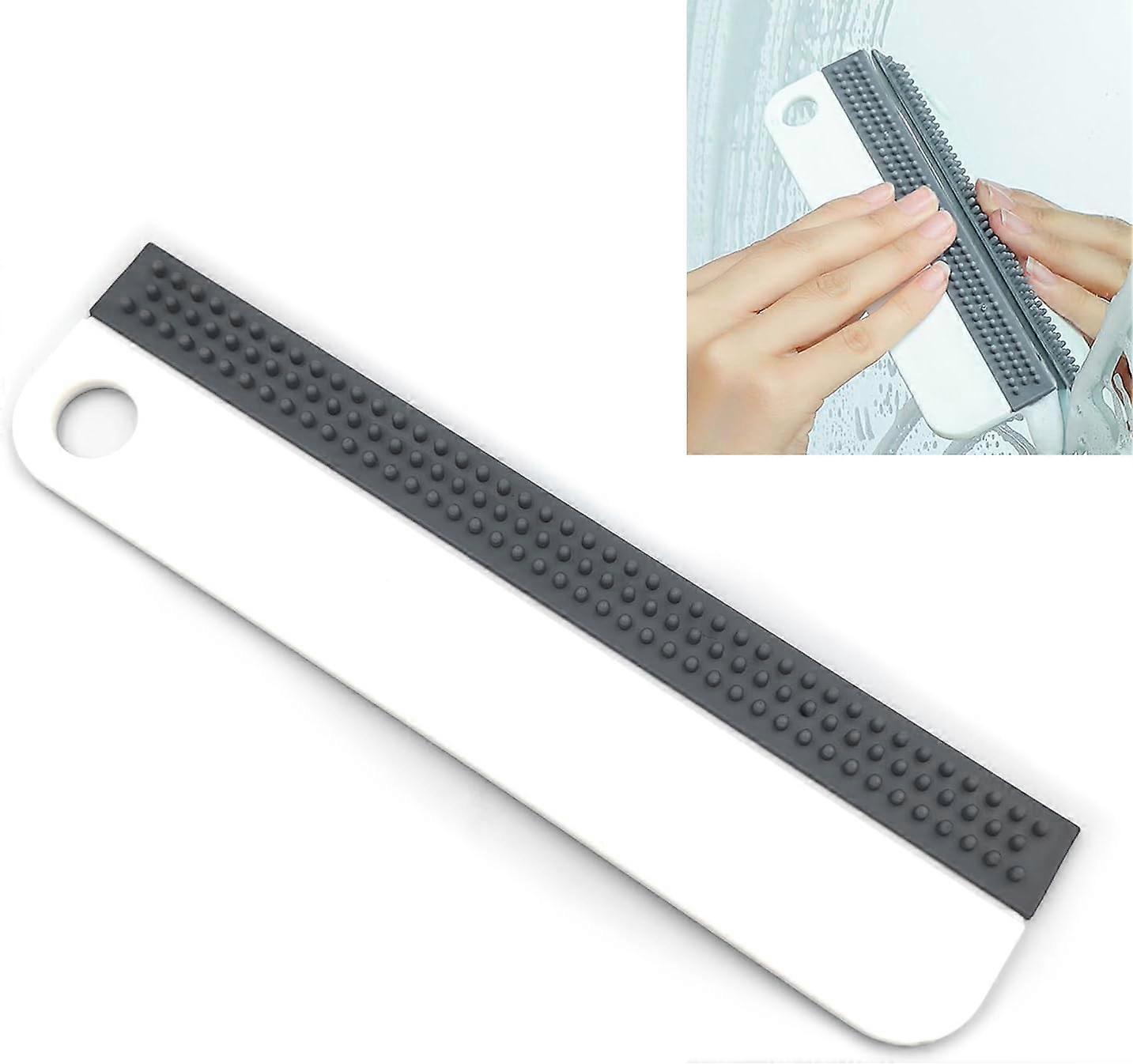 All-Purpose Mini Soft Rubber Window Squeegee Window Scrubber Scraper