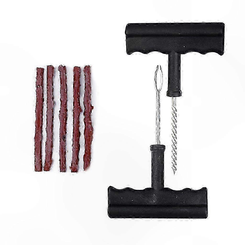 Tire Repair Plug Kit for Puncture Fixing - Professional Studding Tool Set