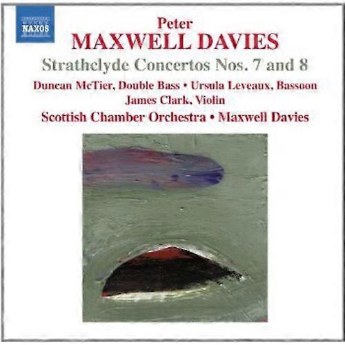 Peter Maxwell Davies - Strathclyde Concerto Nos 7 & 8  [COMPACT DISCS] USA import