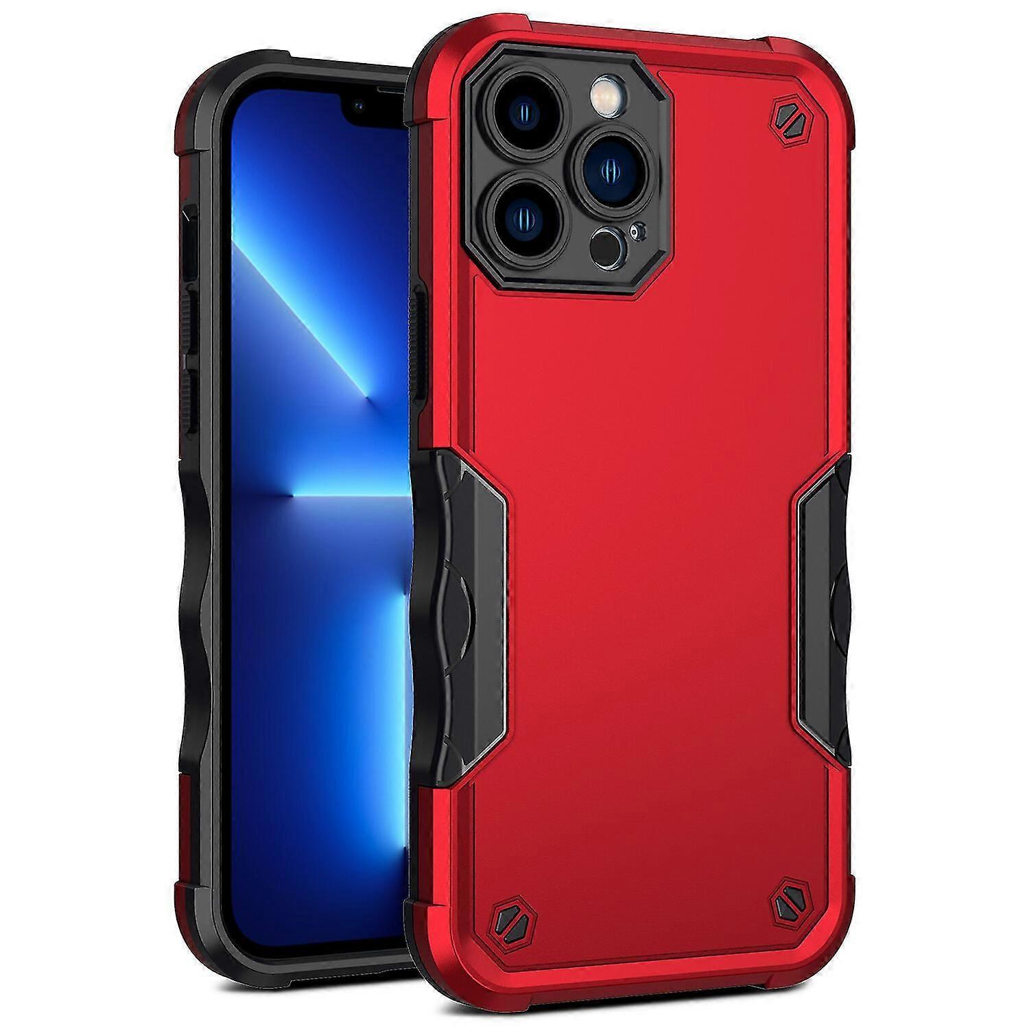 For iPhone13 Pro Max Case, Heavy Duty Dual Layer Slim Shockproof Cover