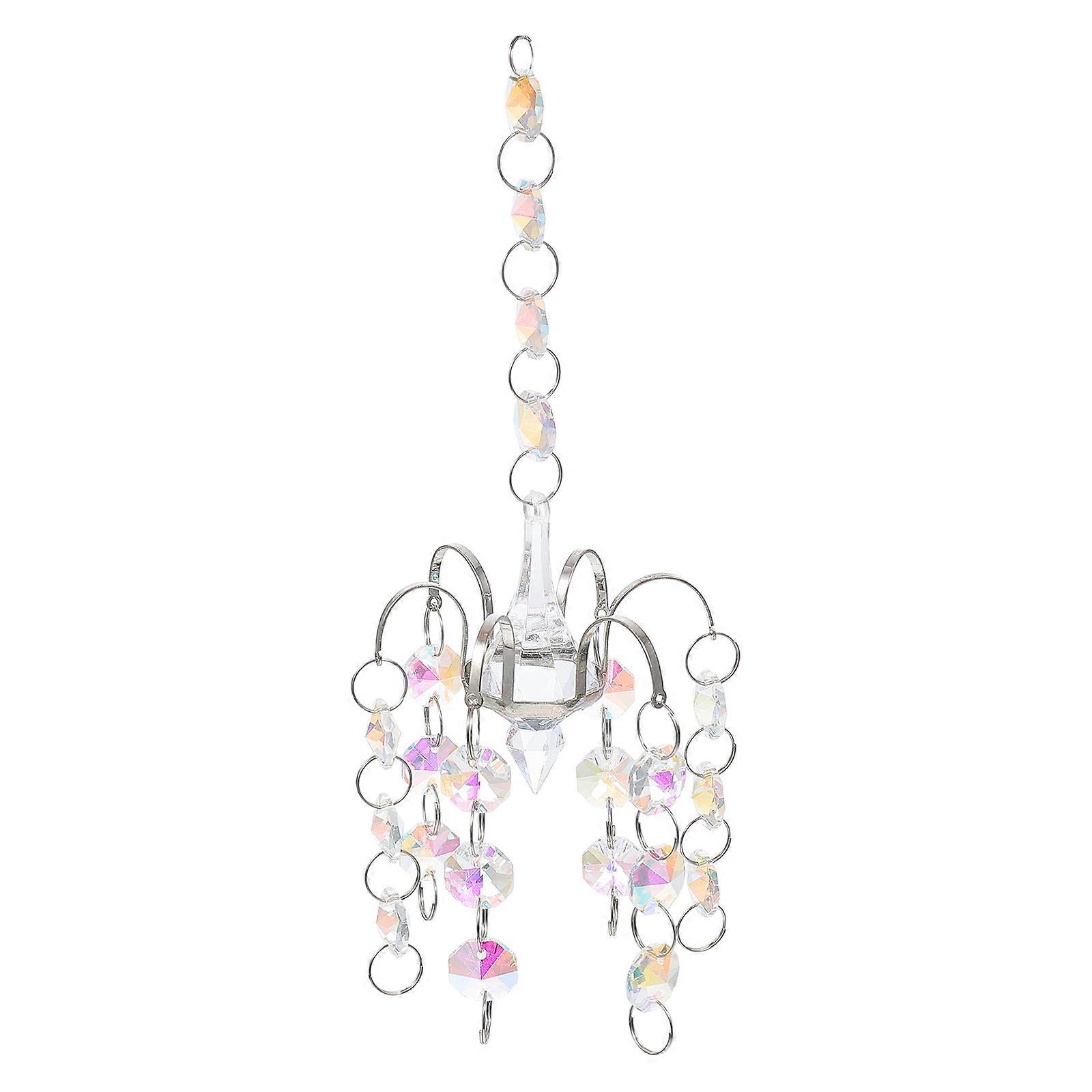 Crystal Pendant Hanging Decoration for Car Use 1Pcs Assorted Color Durable Pendant