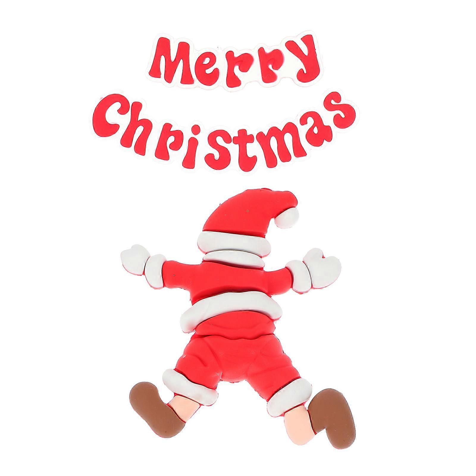 Beautiful Red Cake Toppers Set Ideal For Christmas Celebrations Crafted For Party Hosts And Bakers