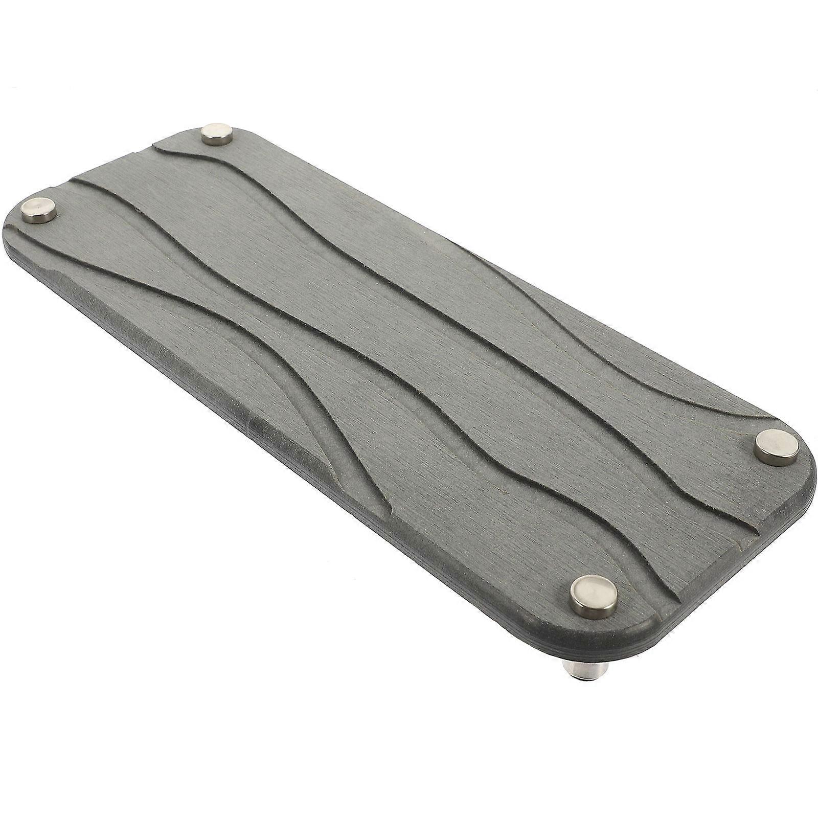 Instant Dry Cup Holder for Home Grey Diatomite Material Nonslip and Absorbent 6 x 4.5 Inches