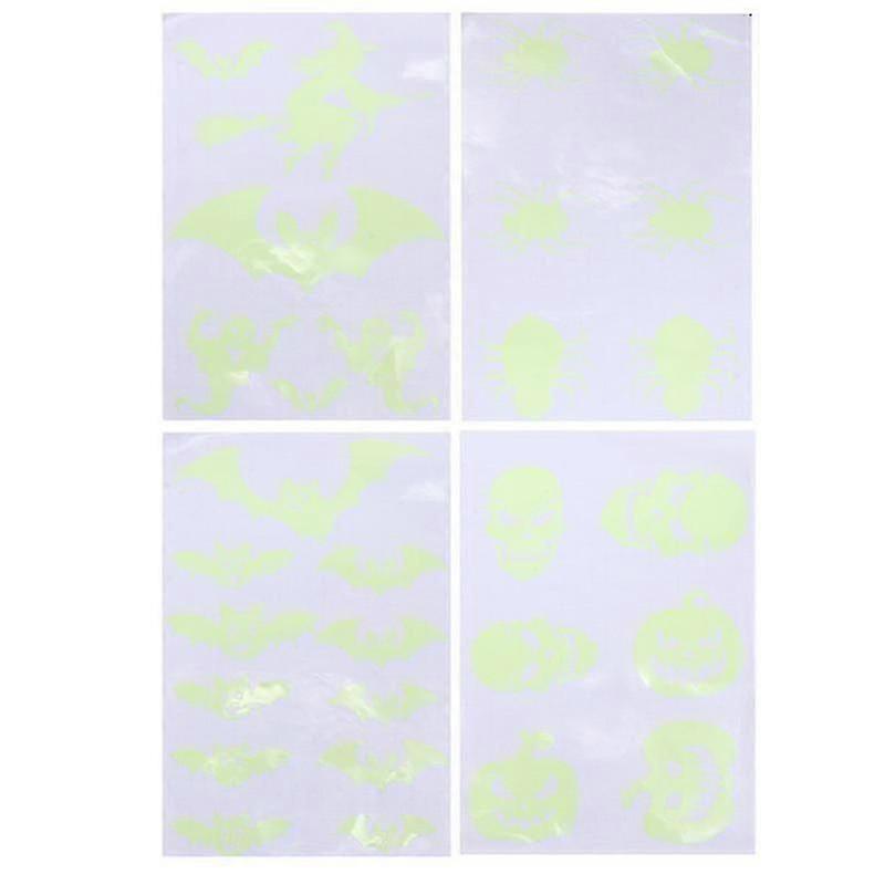 For 4pcs Halloween Sticker For Halloween Decorations