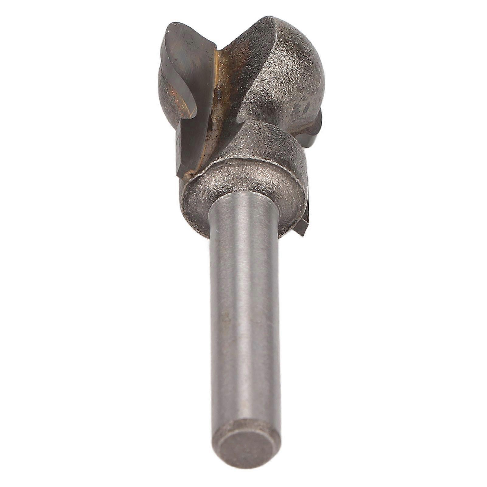 Finger Pull Bit High Accuracy Grinding High Hardness Arcs Carbide Drawer Pull Bit with 1/4in Round Shank for Cork Wood1/4x3/4 