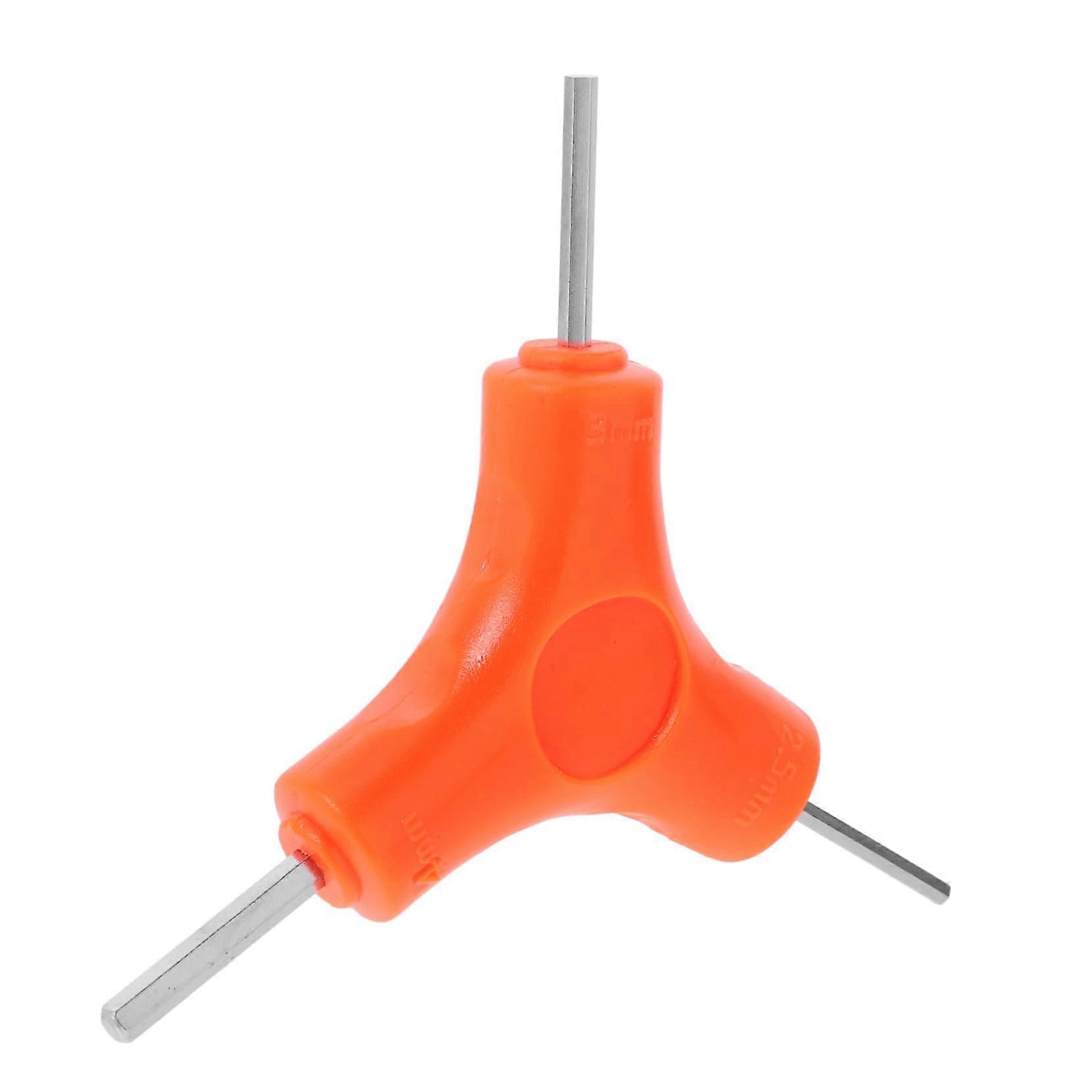 Wrench for Bicycle Air Conditioning Repairs Carbon Steel Multifunctional Tool with Non-Slip Grip for Various Applications