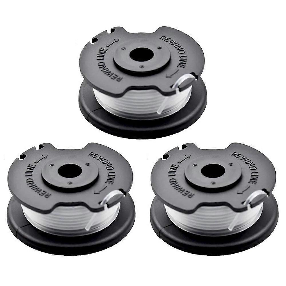 3PCS TLE-03 Spool for Einhell GE-CT 18 28 Li TC GE-CT 18 28 Li Lawn Mower Nylon Trimming Wire Reel