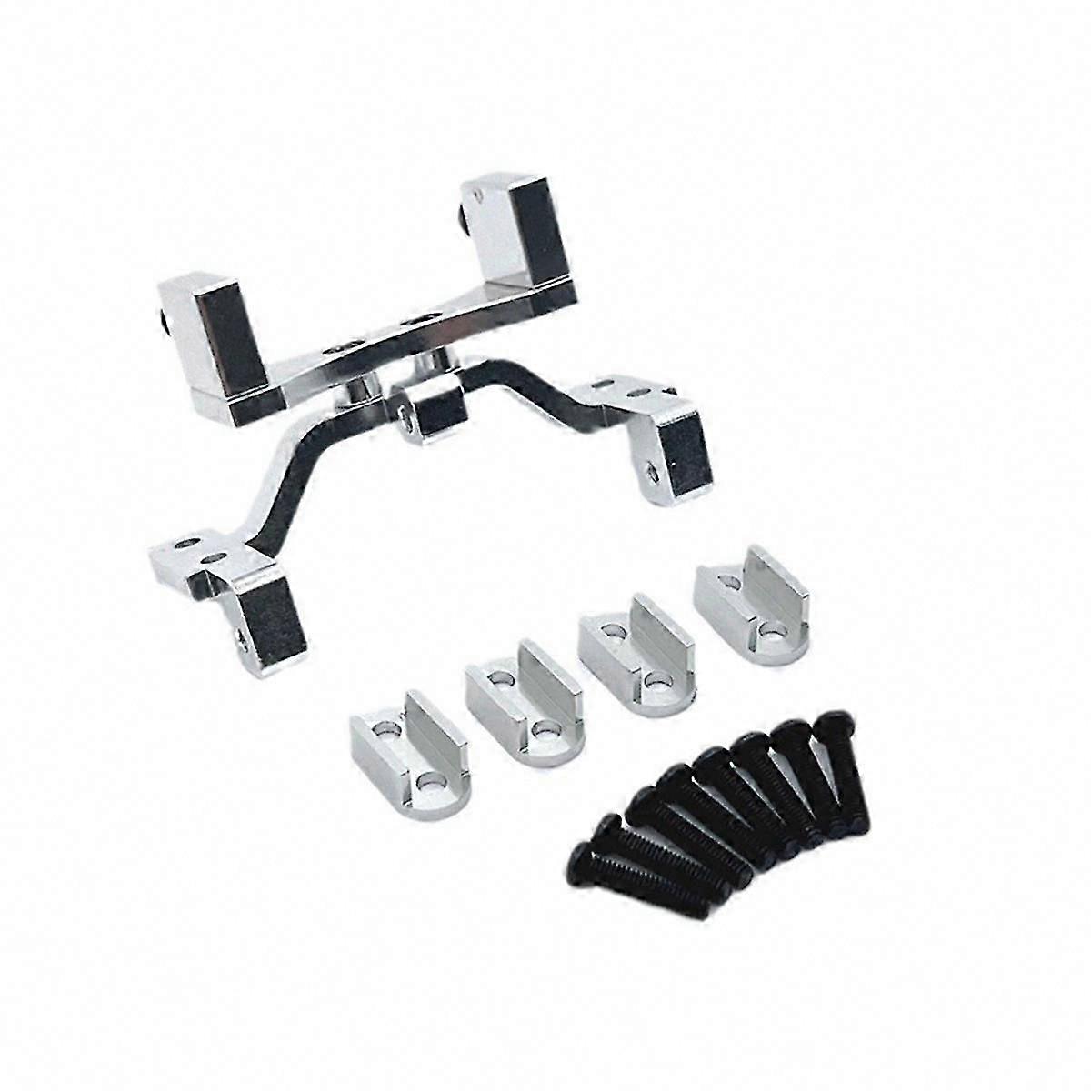 1/10 C74 1/16 RC Car Metal Steering Gear Base Set with Upgrade Spring Fastener