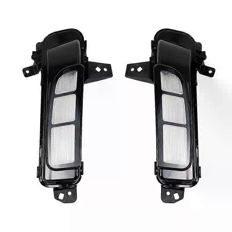 Apply 8-pins For T-ROC Rline R-Line LED Car Front Bumper Daytime Running Light Assembly Car Bumper Light Fog Lamp Fog Light