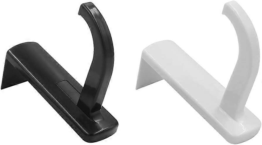 2 Pack Headphone Stand Hook Headset Holder Hanger Stick-on Support