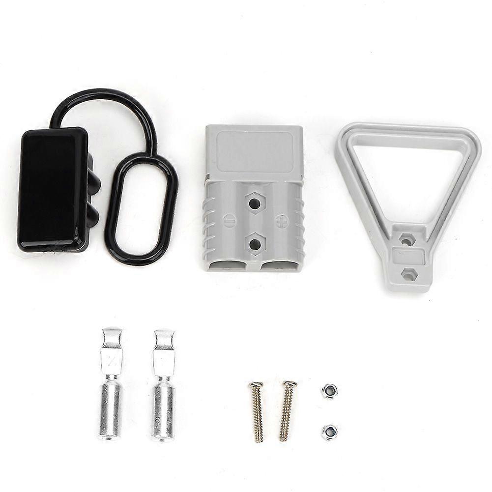 Power Plug Connector Cable Terminal Battery Case Dust Cap Cover Handle 120A DC600V