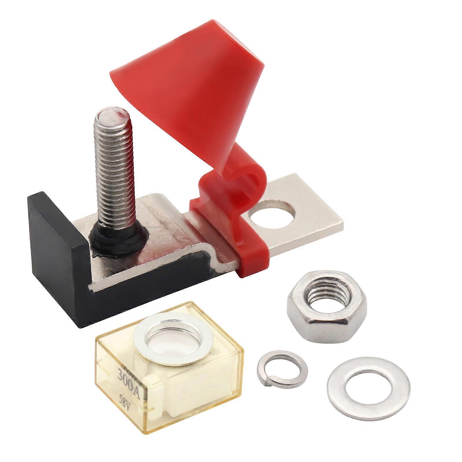 Automotive Fuses Holder Terminal With Sealed Rings Multiple Protection Design Waterproof Fit for Battery Circuit Safety Multicolor