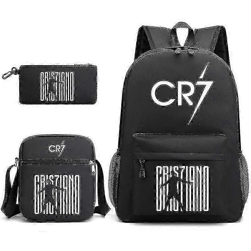 Fashion CR7 σετ σακιδίων πλάτης 3 τεμαχίων για φοιτητές - Σχολικές και ταξιδιωτικές τσάντες υψηλής χωρητικότητας