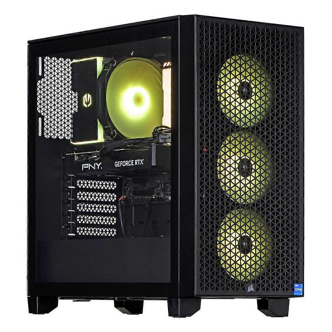 Actina 5901443340003 PC Intel® Core™ I5 I5-13400f 16 GB DDR4-SDRAM 1 TB SSD Nvidia Geforce RTX 4060 Midi Tower Schwarz