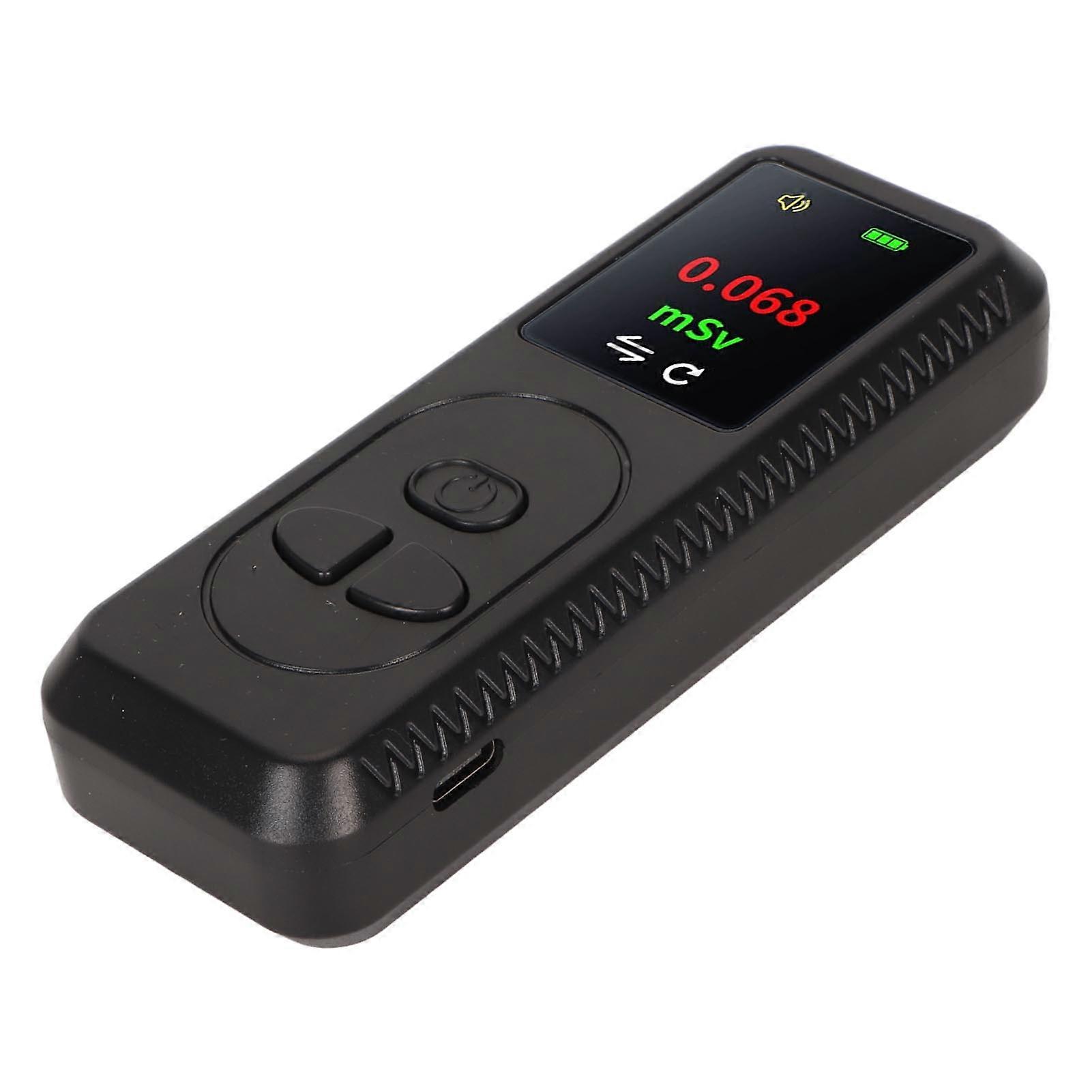 Handheld Nuclear Radiation Detector 90mm Count 0.96in Color Screen