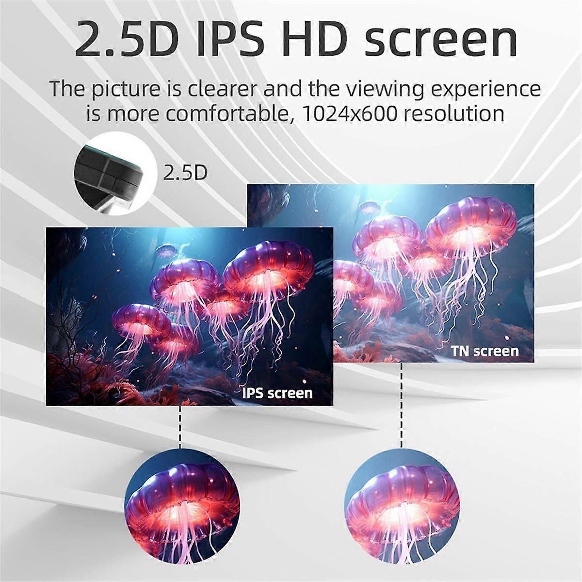 7 pouces IPS Écran Mototorcycle Sans Fil Carplay Android Auto GPS Navigation Enregistreur De Conduite IP65 Wa