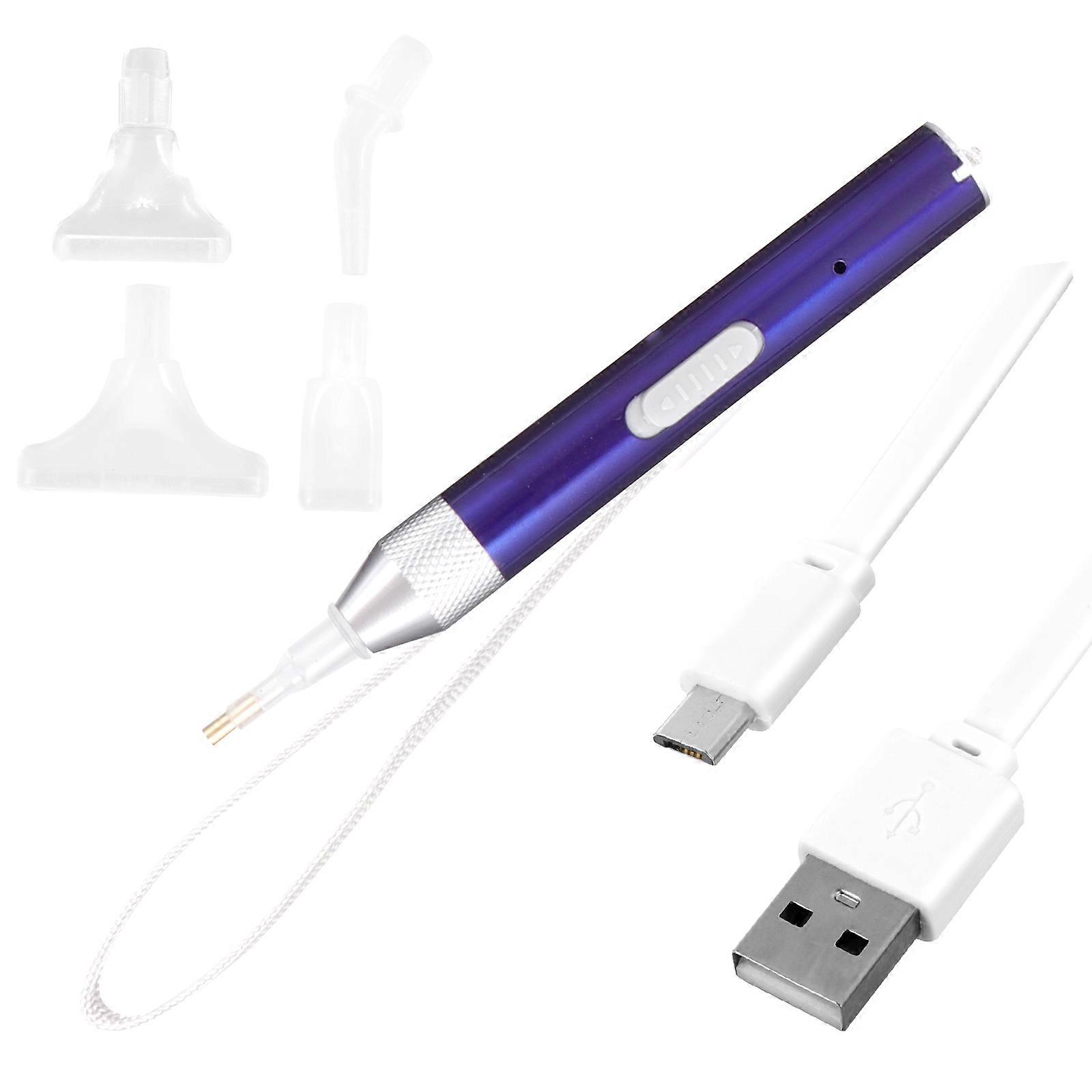 DIY Diamond Picture Pen For Adults And Craft Enthusiasts In 9X1cm Size 1 Set With Charging Function