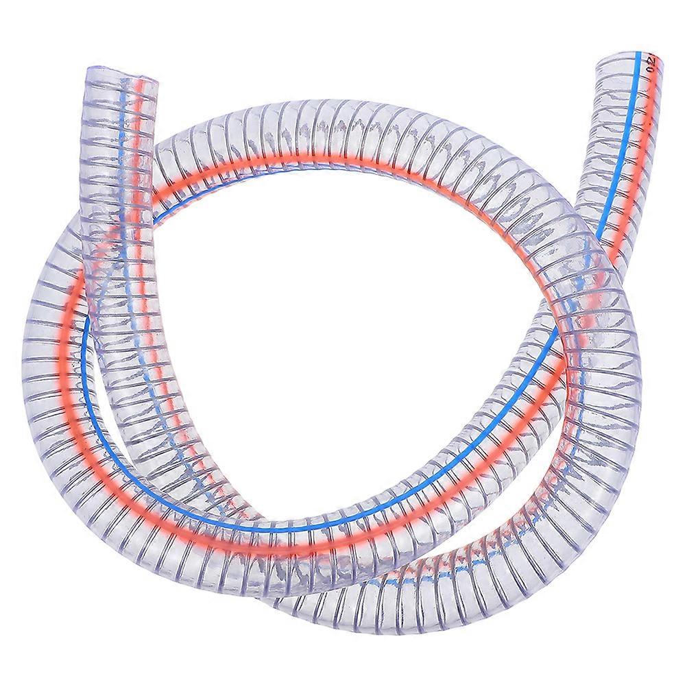 Suction Hose for Gasoline with High Flow Rate and Wear Resistance PVC Steel 1m