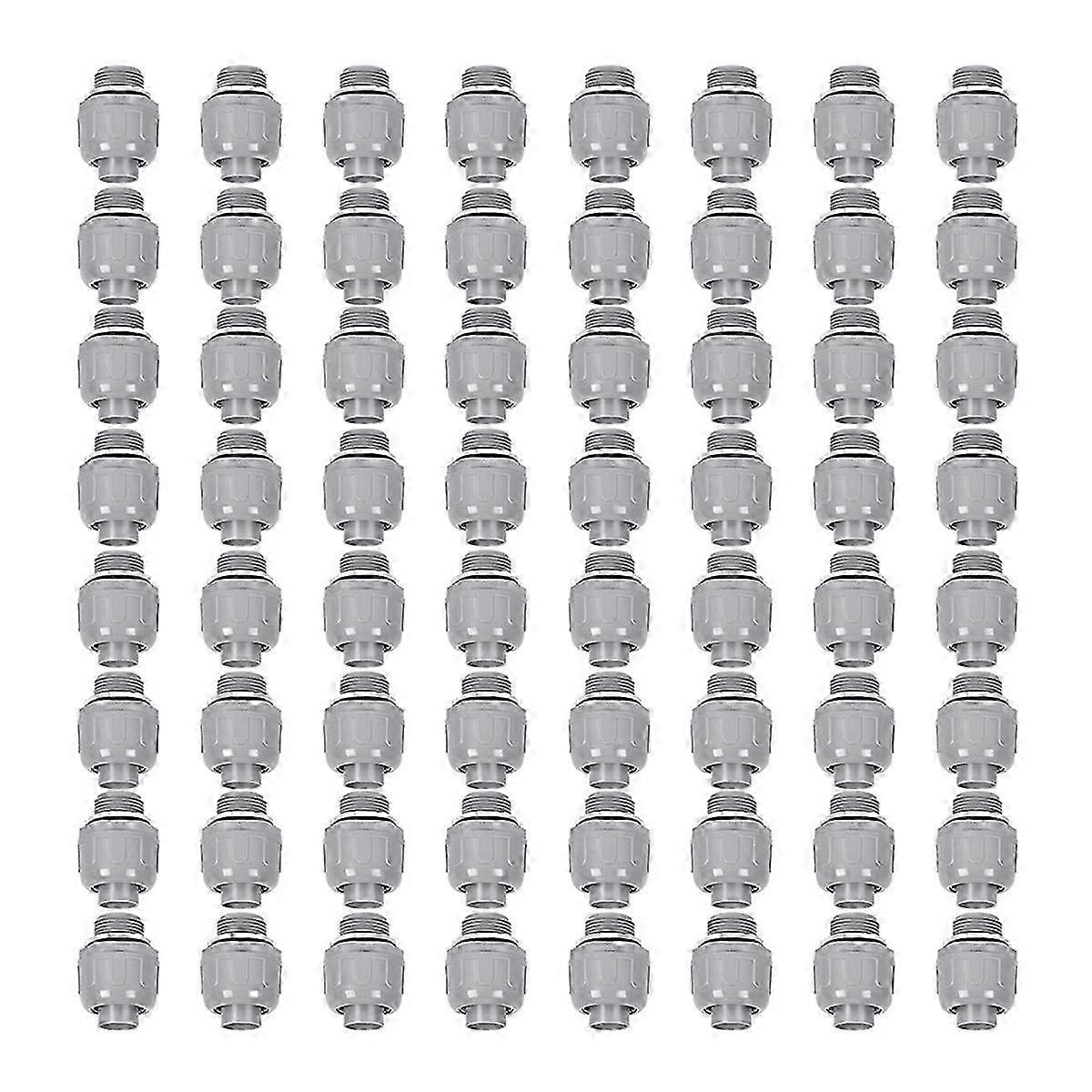 30 Pcs 1/2 Inch Liquid Tight Connector PVC