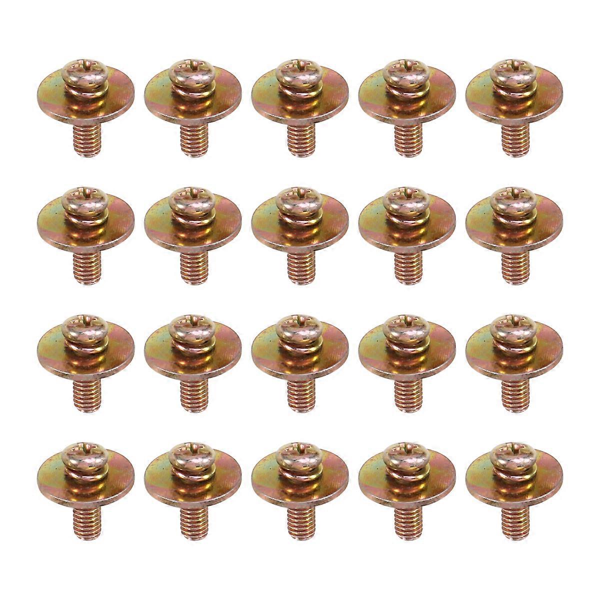 20pcs Drum Lug Screws Lug Claw Hook Lugs Screws Jazz Drum Accessories Drum Hardware