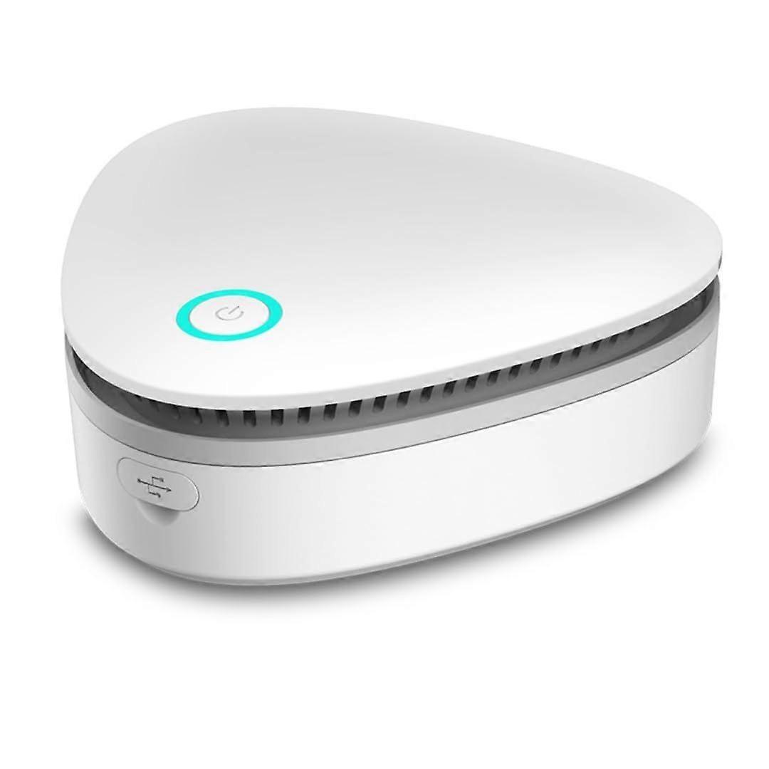 High-Performance Mini Ozone Purifier for Home, Car, Refrigerator, and Shoe Cabinet: Ultimate Odor Remover for Smoke and Unpleasant Smells (White)