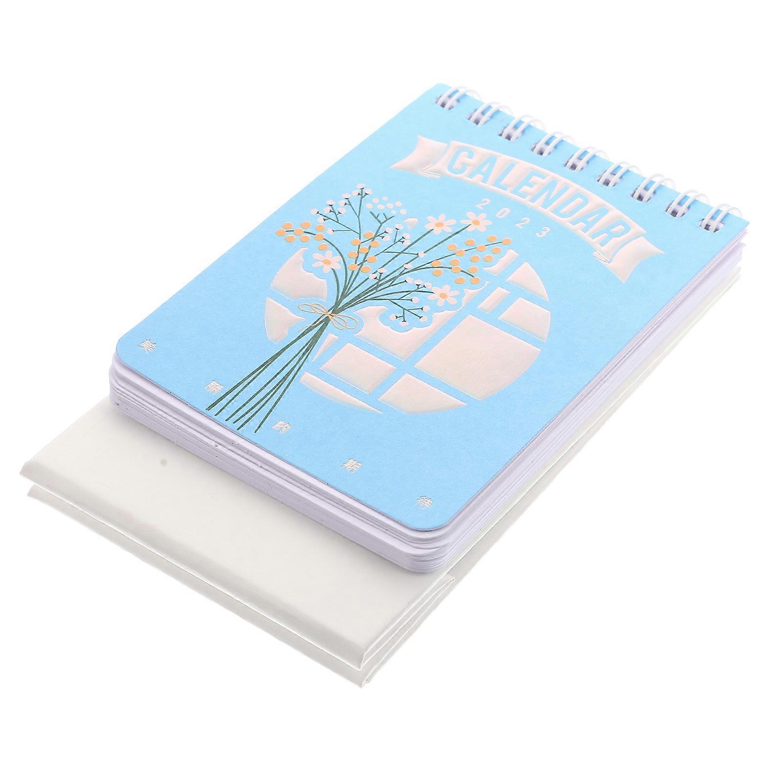 Office Desktop Calendar with Floral Design for Home