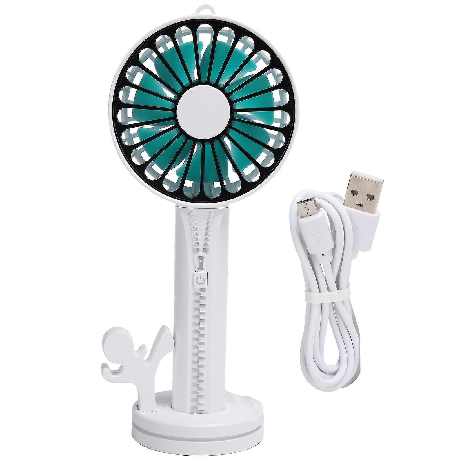 Portable Mini Fan - USB Rechargeable, Quiet, Multifunctional Handheld & Desktop Use