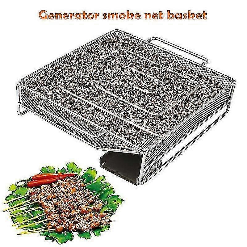 Kald røykgenerator Grillgrill Grill Matlaging Verktøy Røyker Mini Generator Box X-YUHAO