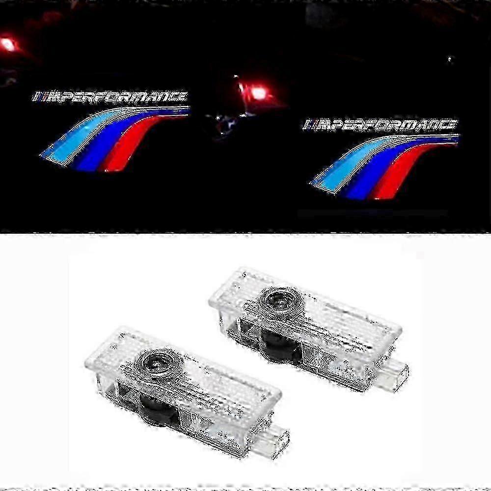 2x Led Bmw Kapı Işık Logo Projektörler Işık - Araba Aksesuarları (FPL16) Lucky_B