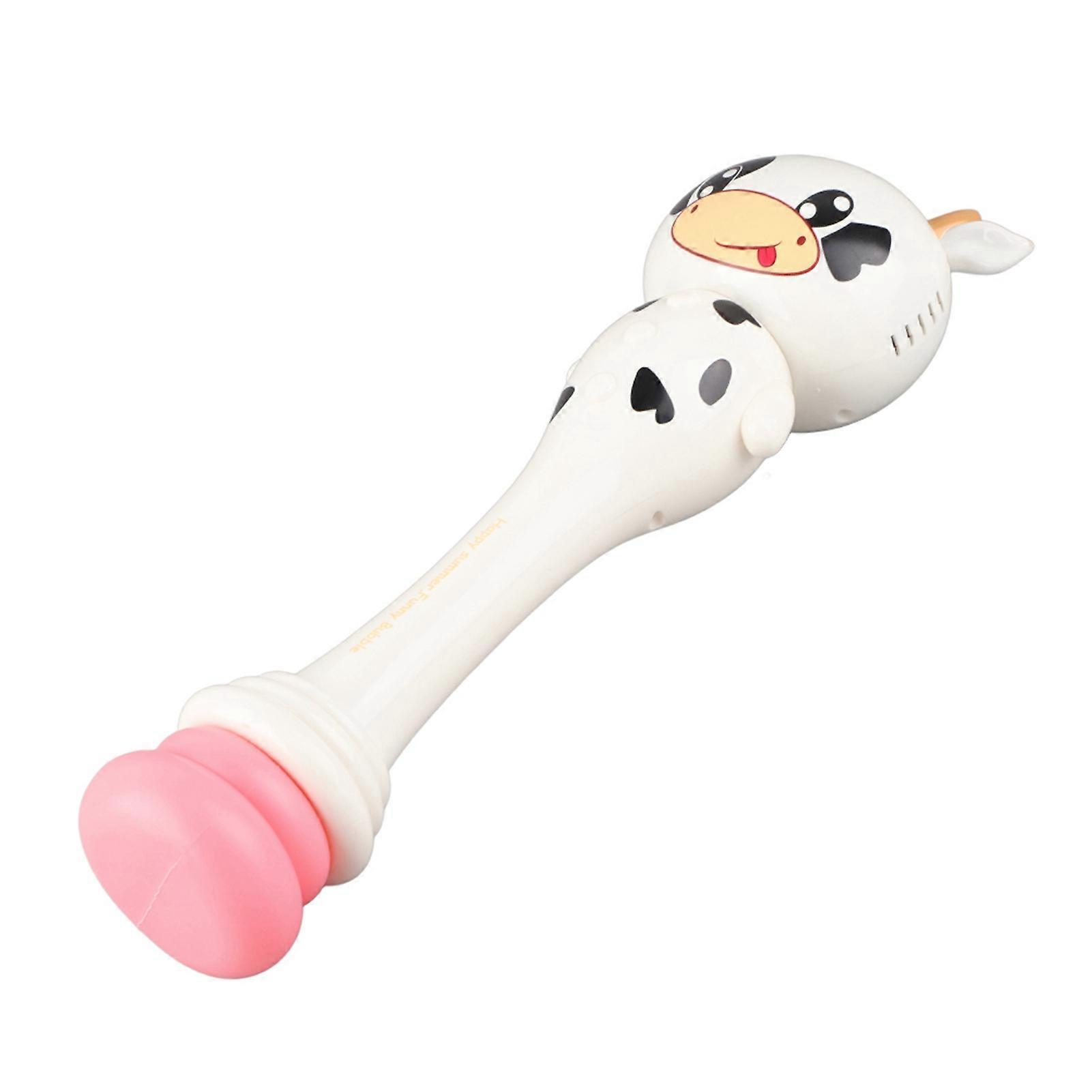 Electronic Bubble Blower Wand for Kids 33x11x7cm with 97ml Solution