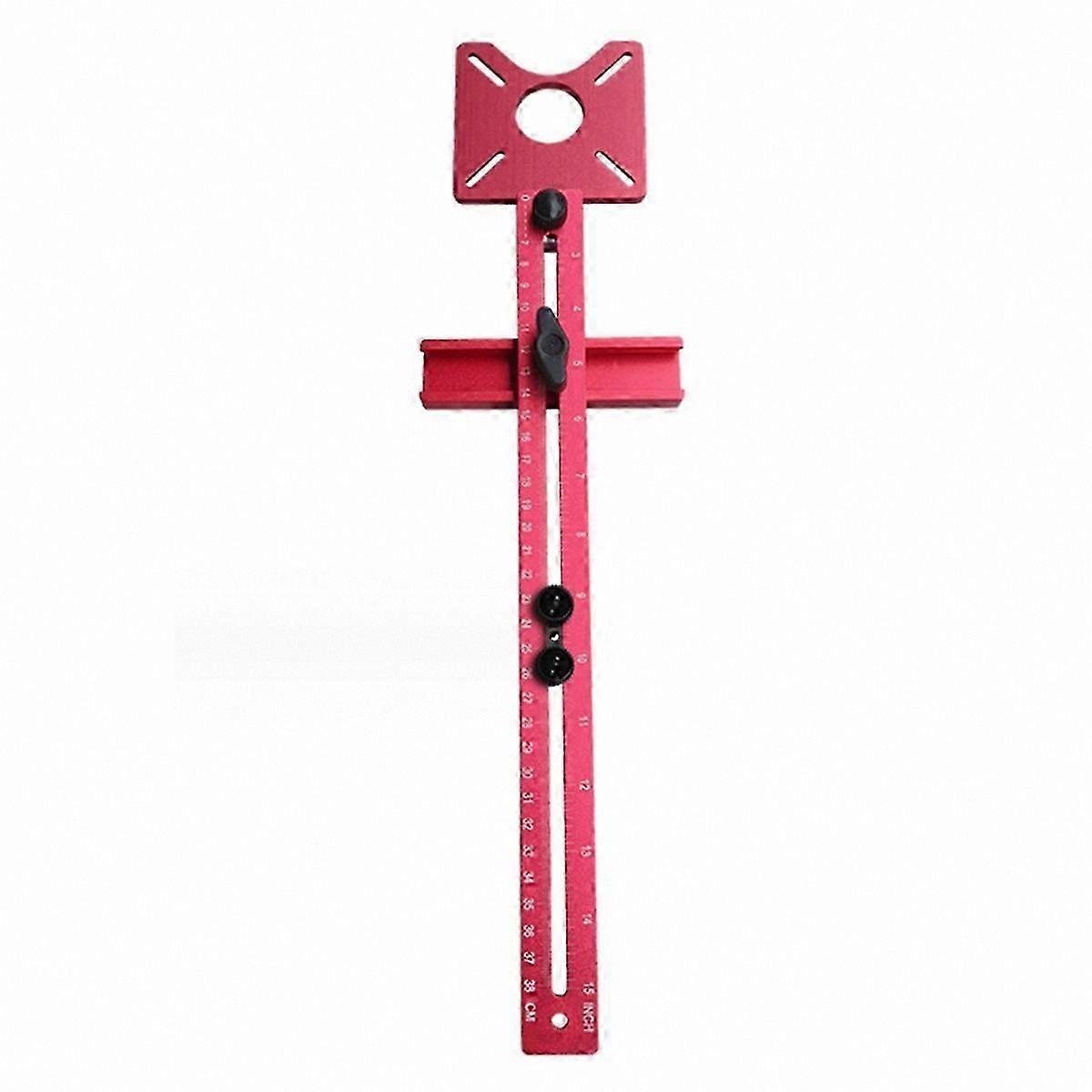 Adjustable Circle Cutting Jig for Router Edge Guide Milling Tool Positioning Base Plate Template Support Bracket System
