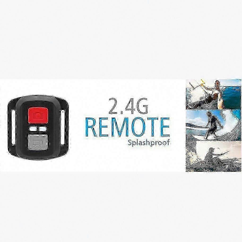 Waterproof Wireless 2.4G Remote Shutter for Eken H9R H8R H6S H7S H5S Plus Action Camera DV Controller
