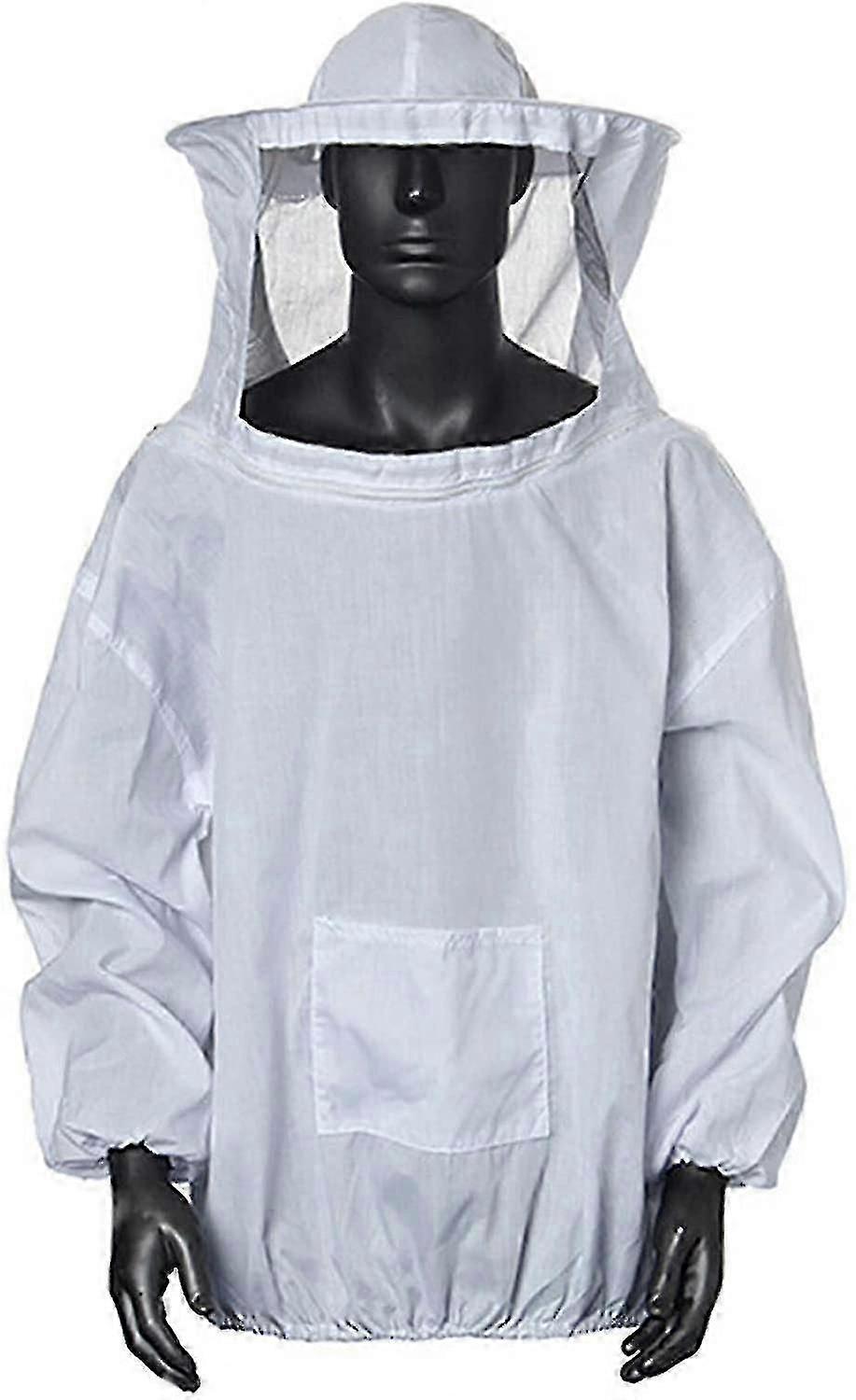 Beekeeping Jacket White Jacket Fencing Veil Professional Beekeepers