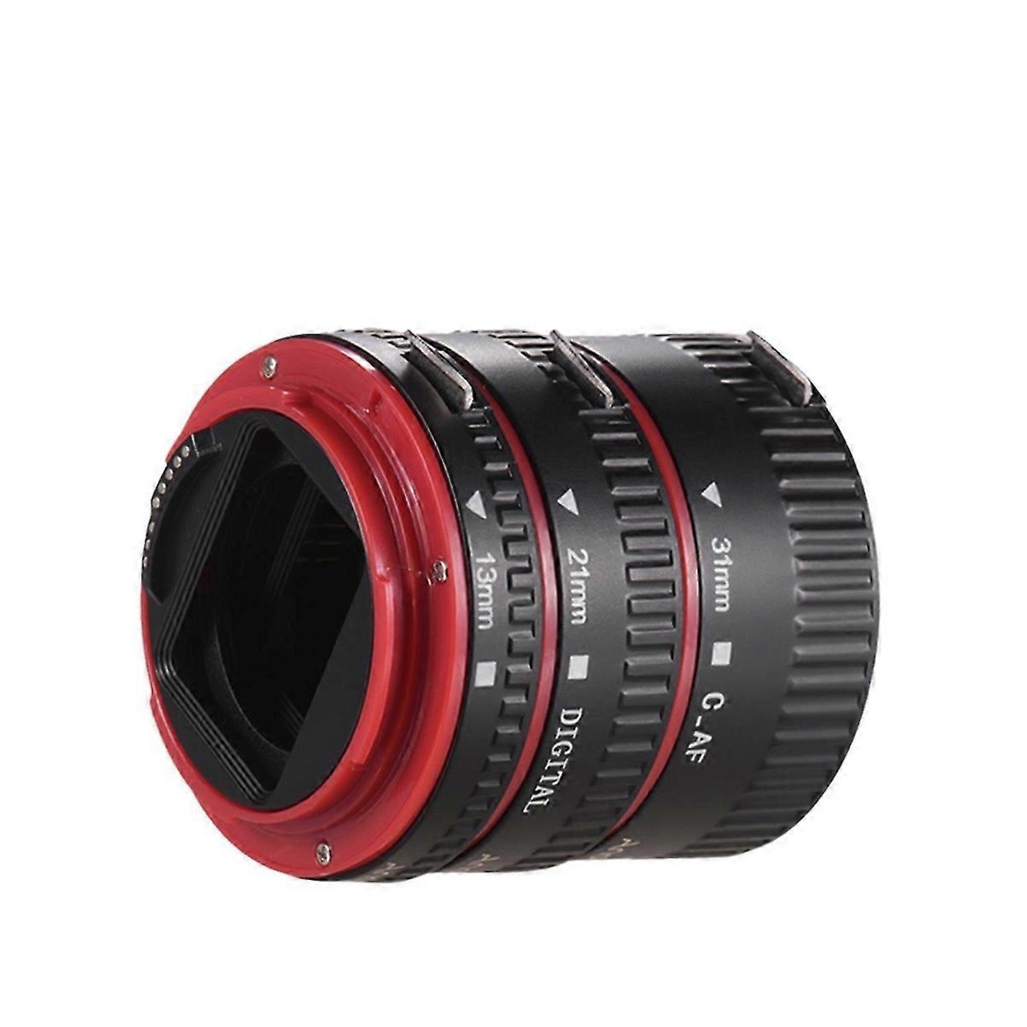 Auto Focus AF Macro-Extension Tube Adapter Ring for EF EF-S Mount Lens Replacement for 60D 7D 5D II