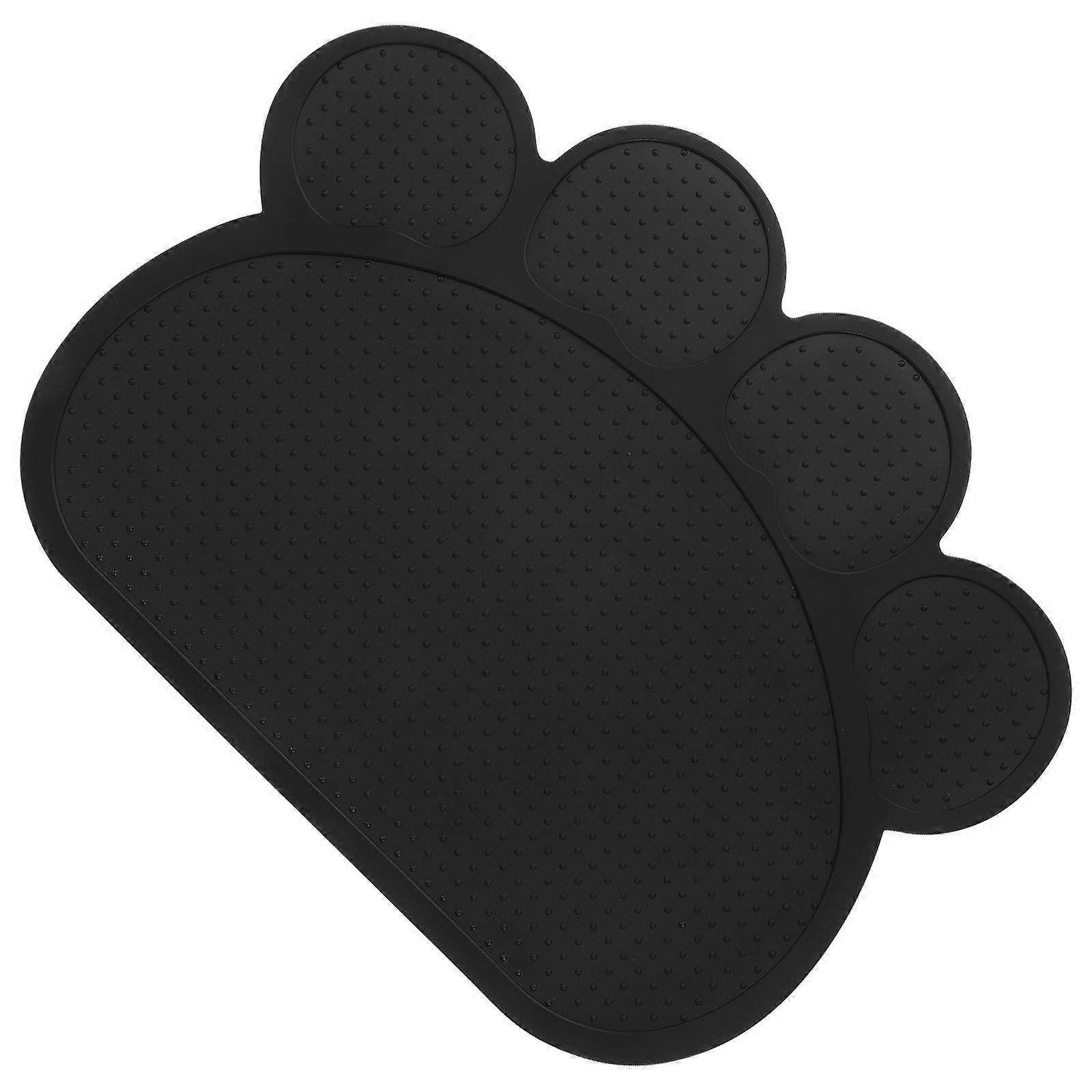 Dog Bowl Mat Feeding Accessory with 4Pcs Non-Skid Decorative Pet Bowl Mats