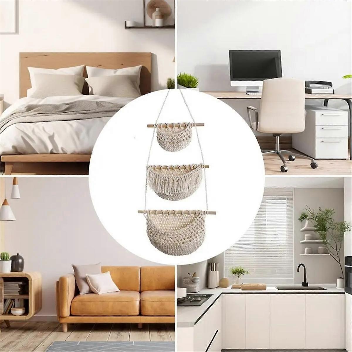 Hanging Storage Pouches Wall Mounted Organizer B