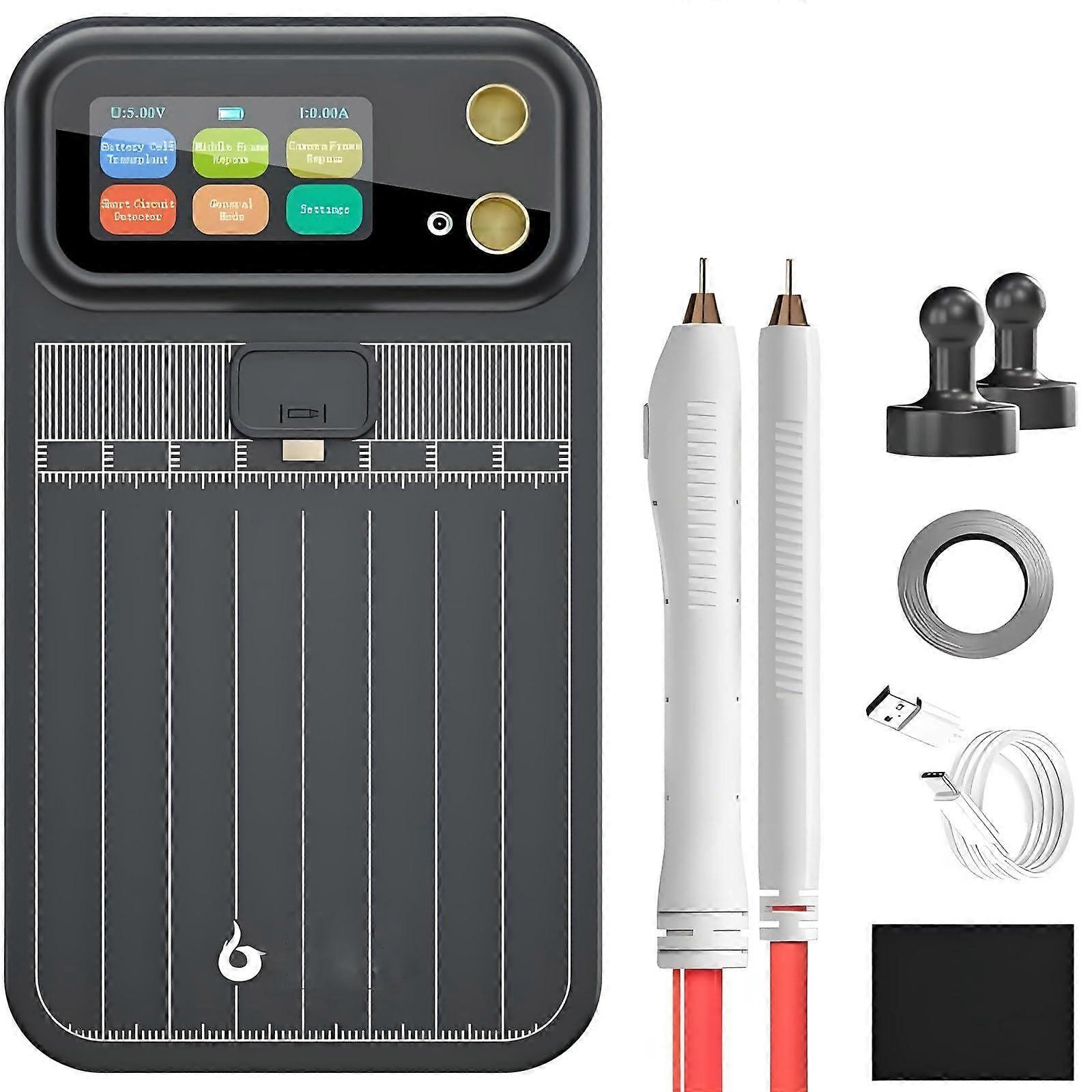 Dual Pulse Pro Spot Welder Machine 99Level Precision Control LCD Display 0.10.25mm Metal Welding Battery Kit