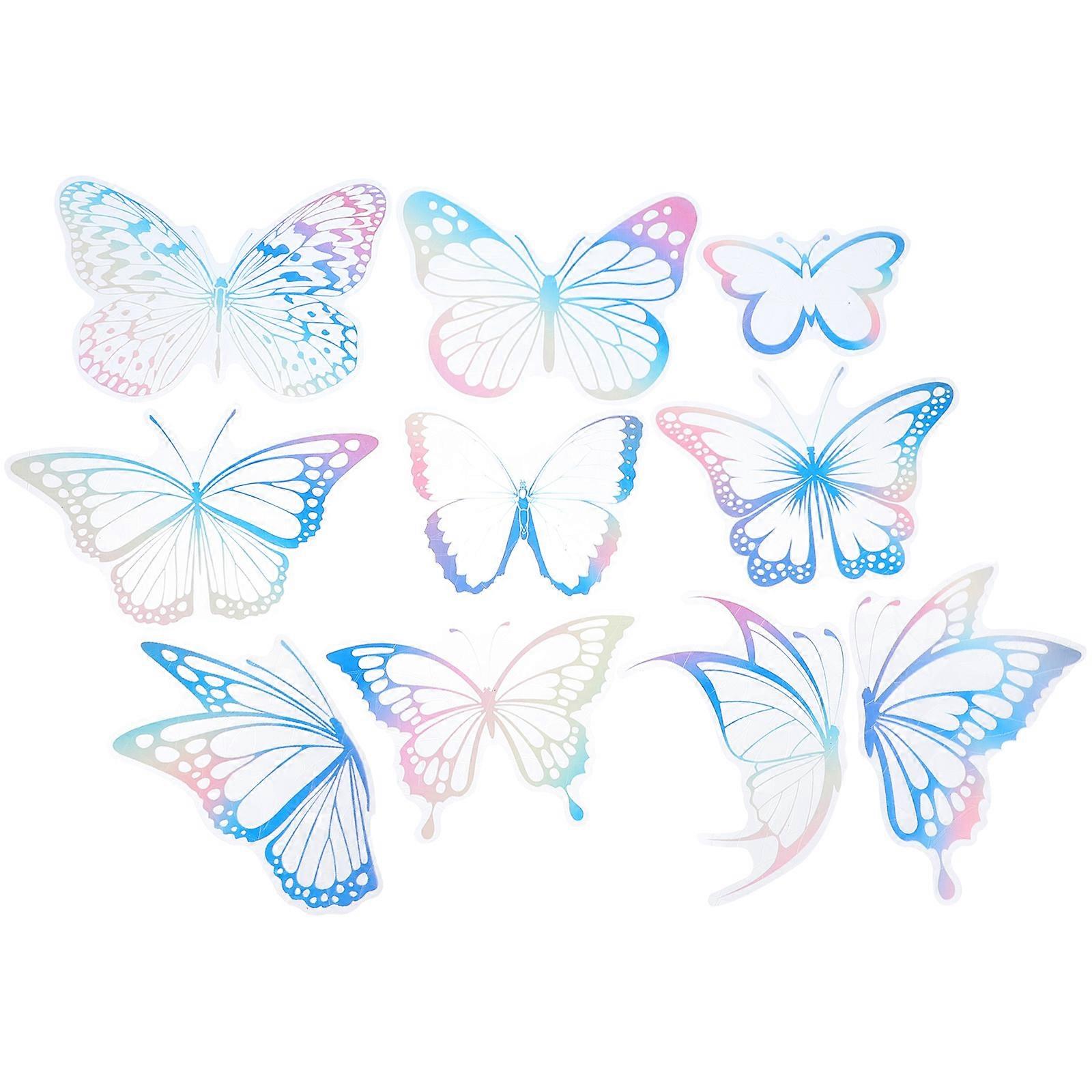Decorative Window Cling for Decor 3Sets Anti-Collision PVC